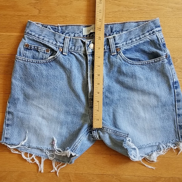 Gap vintage buttonfly cut off jean shorts - Picture 8 of 14